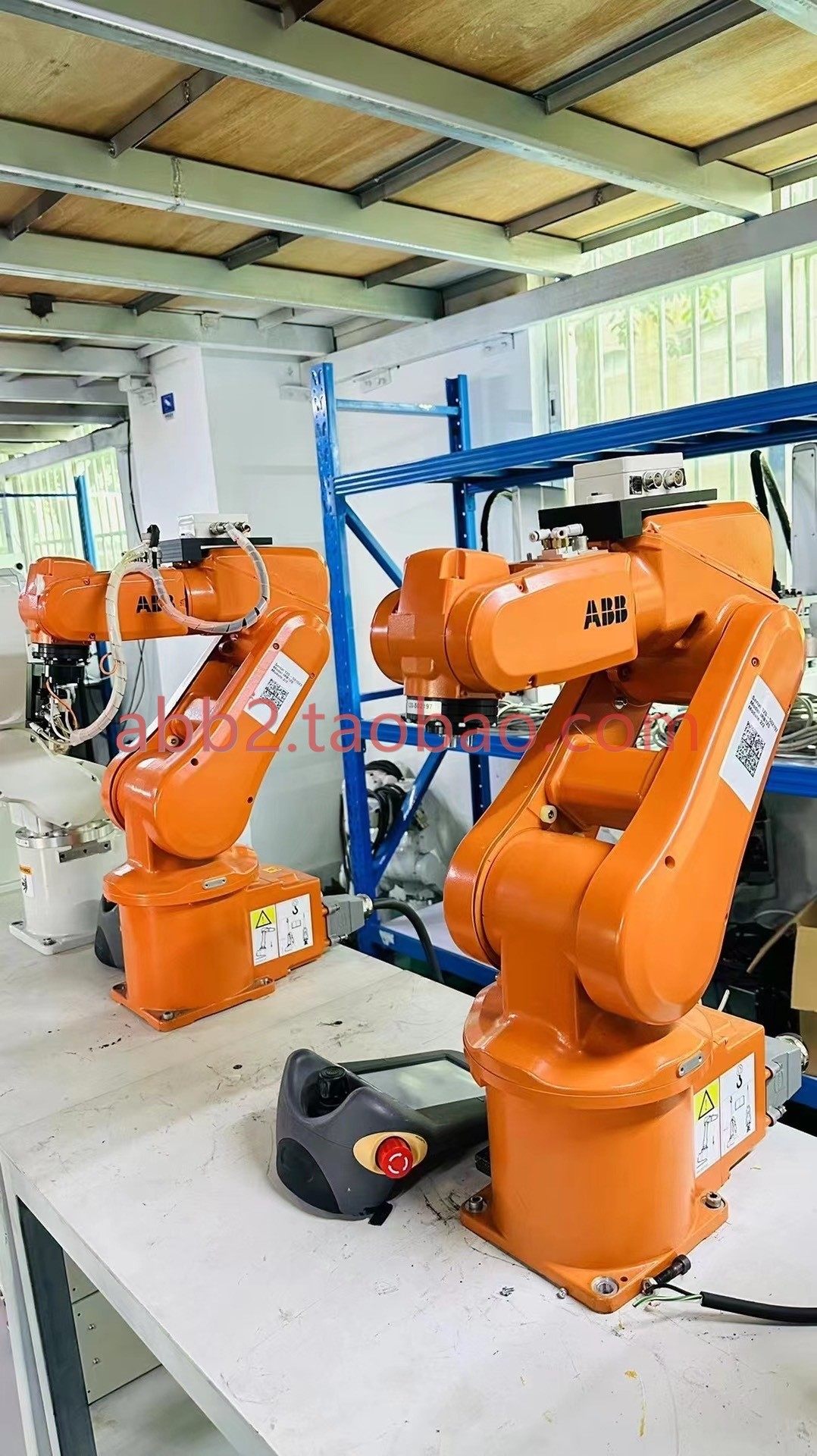 abb irb120小型六轴机器人(机器人本体 控制柜 示教 器)负载3kg臂