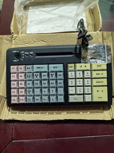 体彩键盘 体育彩票键盘 英特达键盘PS2接口 六针机械键盘S60F型号