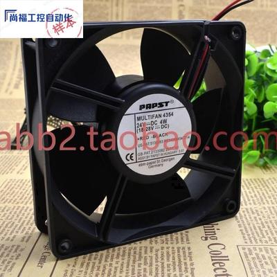 议价PAPST 型号MULTIFAN 4354尺寸120x120x38mm轴承双滚珠电压24V