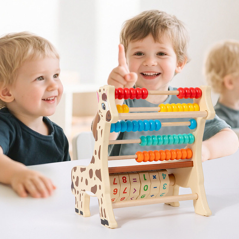 木制手敲木琴幼教计算架