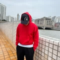 Black, White and Red Ii0552-010 (T90 Football Series, Embroider Is Very Textured)