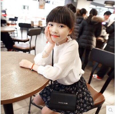 Chemise fille à manche longue - Ref 2087106 Image 1