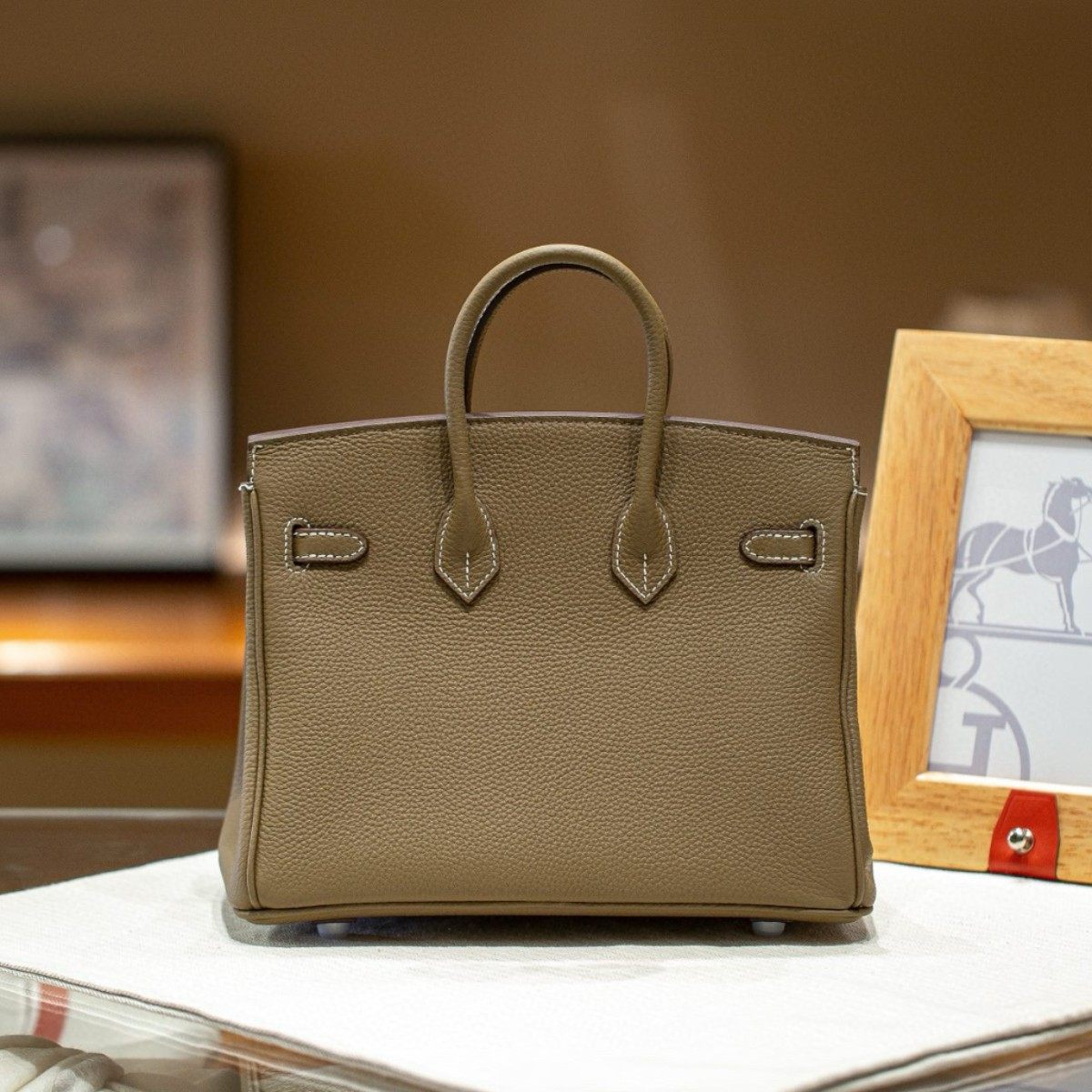 2025新款高级感togo头层牛皮铂金包大容量时尚百搭单肩斜挎手提包,箱包皮具/热销女包/男包,手拿包,淘宝优惠券,粉丝福利购,淘宝优惠卷