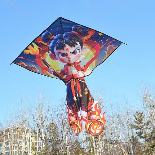 新款哪吒风筝卡通成人儿童特惠