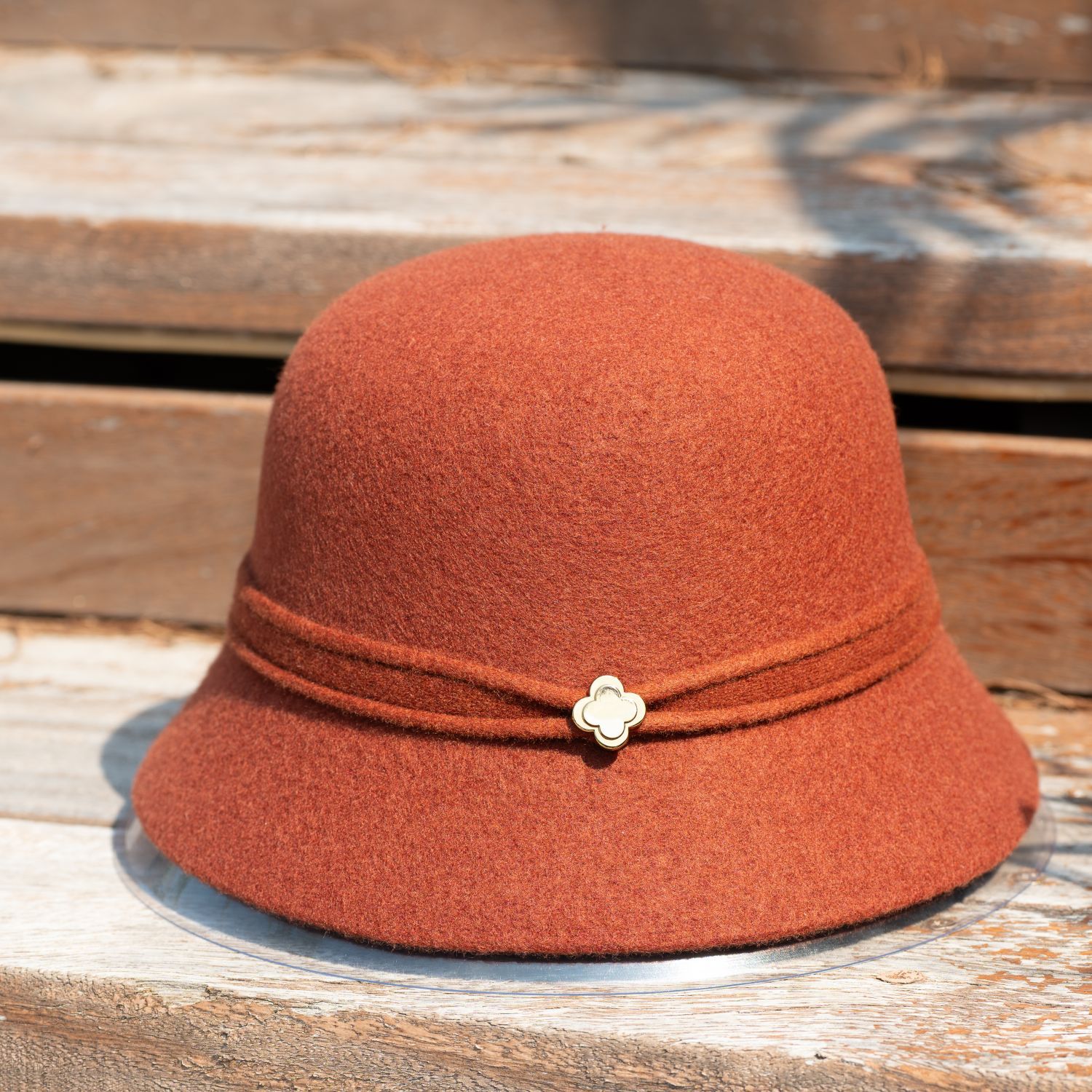 秋冬中老年人羊毛高档盆帽