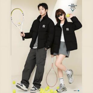 【翻新加工定制】情侣款羽绒服九成品女短款面包服宽松加厚半成品