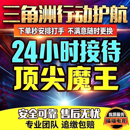 三角洲行动护航/监狱标杆/炫彩勇敢者行动/赌约护航/电脑PC护航