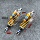Мотоцикл модифицированный OHLINS true-tuning демпфирующий задний амортизатор амортизатор удара Olins с разделенным межосевым расстоянием 320 mini 0