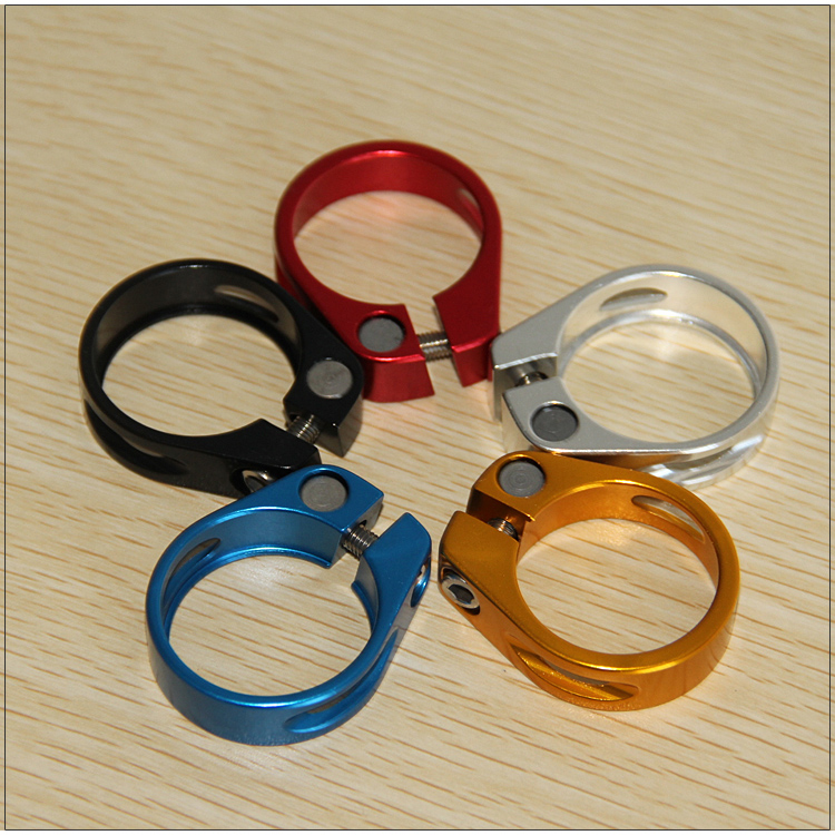 山地锁死管夹 公路自行车31.8/34.9mm超轻镂空座管夹