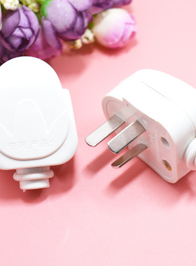 单相三孔三线三极250V三脚10A安三插头2500W功率电源接线插头家用