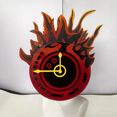 无限道具 边狱巴士  但丁头套道具cosplay时钟道具