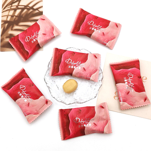 阿Q熊浓厚椰子夹心硬糖喜糖结婚订婚伴手礼散装办公室休闲零食