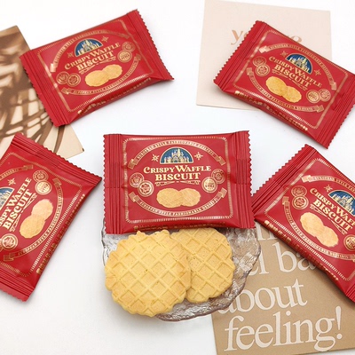 VIKOI唯口爱黄油脆华夫饼干结婚喜饼零食散装休闲小吃爆款点心