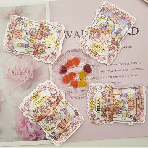 英国PULADA朴拉达软糖结婚高端喜糖散装橡皮糖休闲酸甜零食