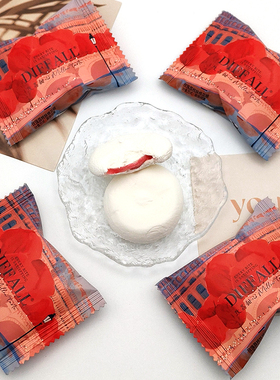 DIFFALL玫瑰荔枝味棉花糖喜糖结婚高颜值伴手礼散装休闲零食批发