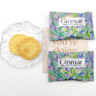 GINMAR金玛黄油脆华夫饼干结婚喜饼零食散装休闲小吃爆款点心
