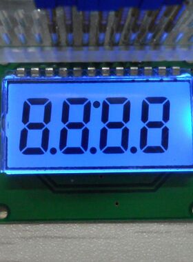 直销SPI串口LCD显示屏时钟小液晶4位段数码通用计数定制1621白蓝