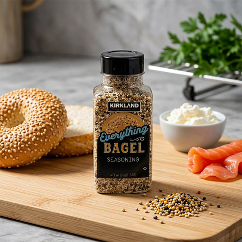 科克兰 everything bagel 百吉饼调味料瓶装复合芝麻调味品烘焙