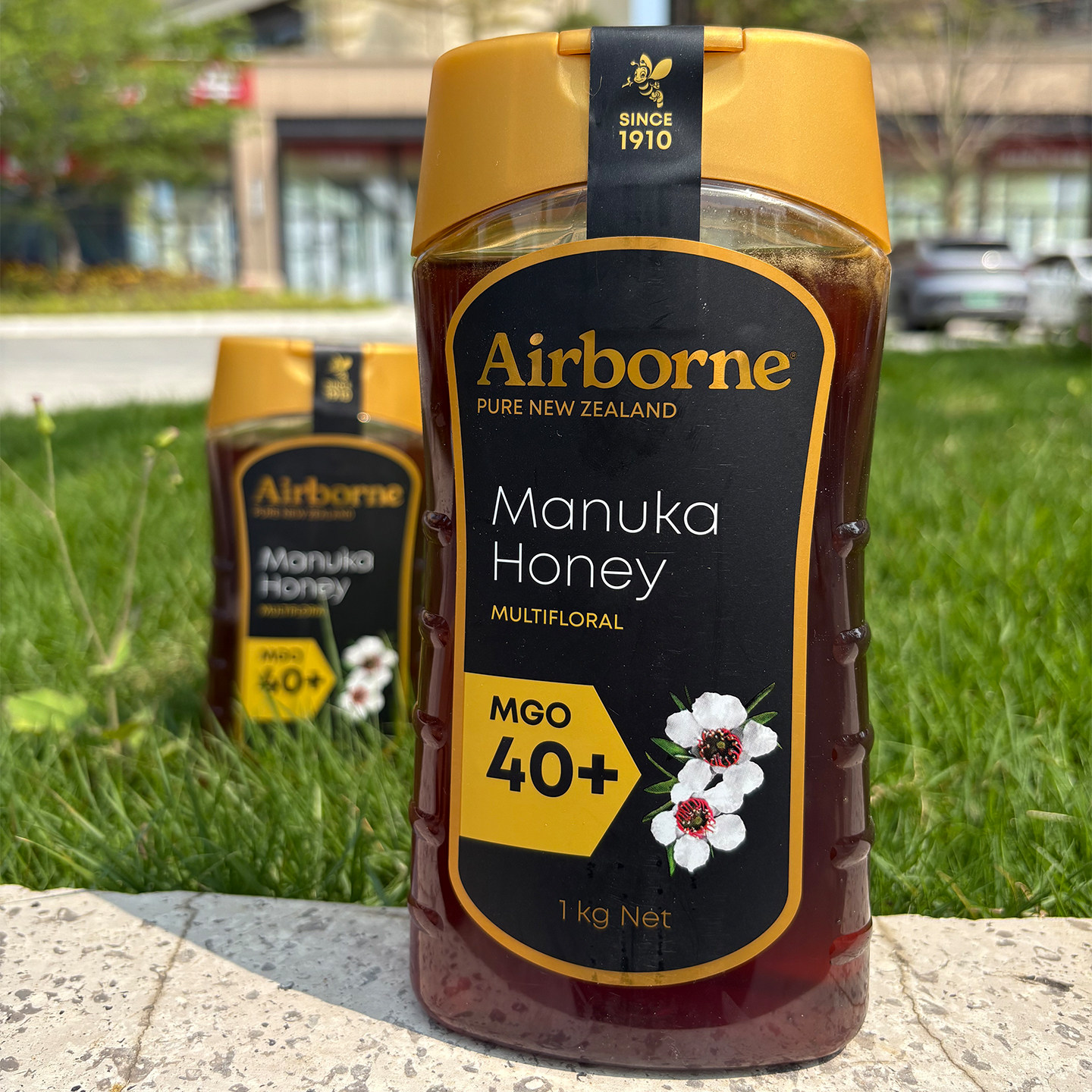 开市客代购麦卢卡蜂蜜Airborne 新西兰进口1000g大瓶装冲饮调味