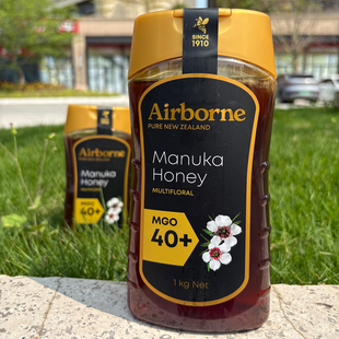 开市客代购麦卢卡蜂蜜Airborne 新西兰进口1000g大瓶装冲饮调味