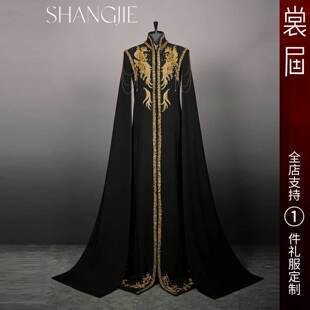 原创高级感外套主播新款 男团西服装 订定制 鎏金神翼 裳届Design