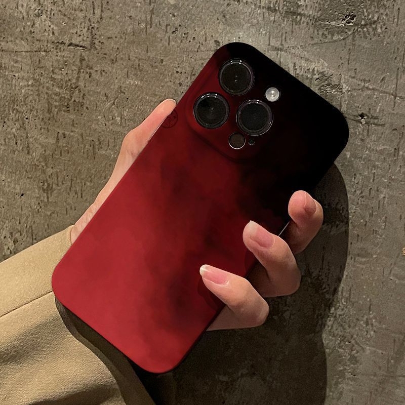 Gep吖壳烟雾渐变苹果15/14PROMax手机壳13/12/11防摔XS/XR/XiPhone16/15荣耀vivo红米oppo防摔保护套