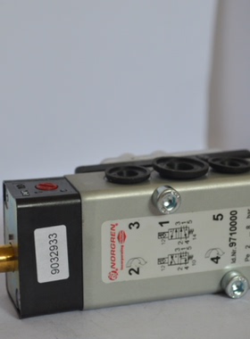 现货 Herion 9710000 NAMUR 先导式软密封滑阀  2/5电磁阀9710010