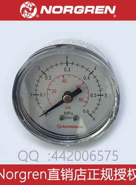 18-015-013 18-013-01310bar18-015/18-013NORGREN压力表诺冠PISG