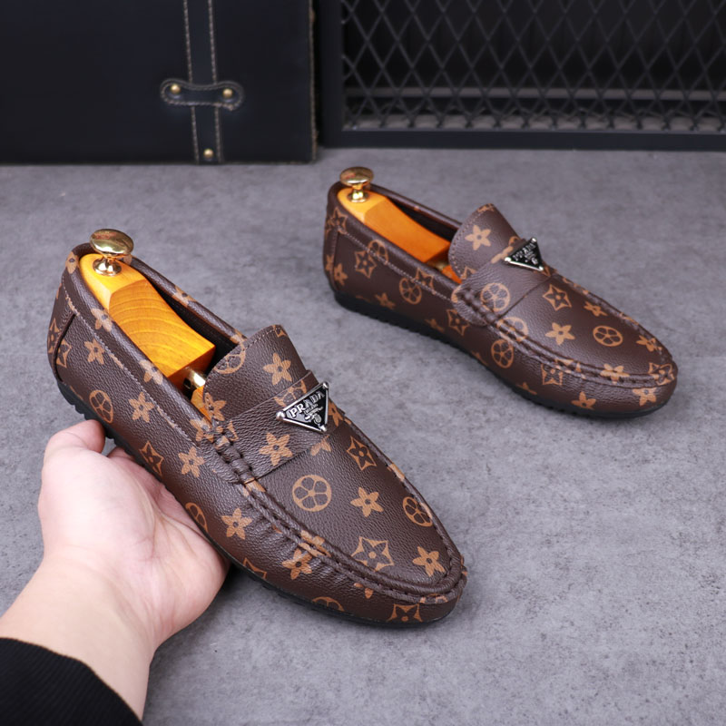 韩版豆豆鞋休闲透气男鞋