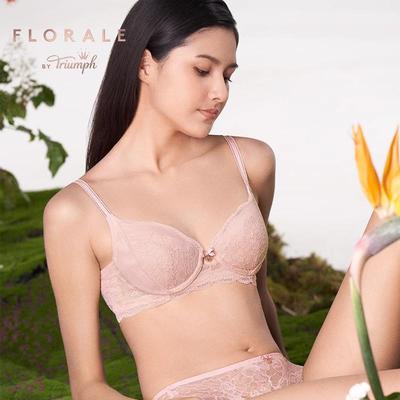 Triumph/黛安芬Florale优雅绮丽内衣女舒适聚拢收副乳文胸16-8864
