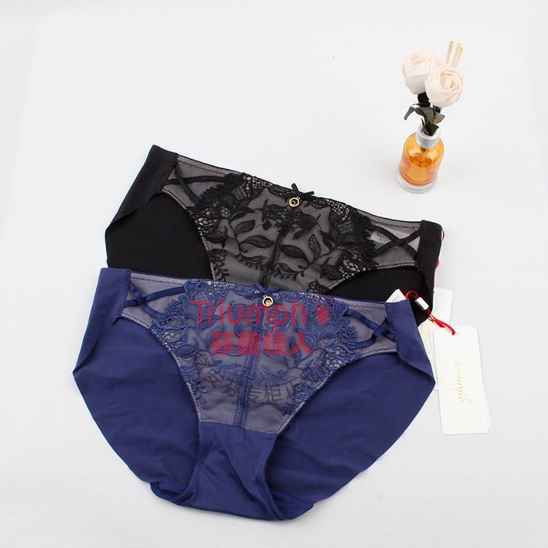 黛安芬专柜正品金标20秋冬16-8604/8605配套三角低腰小裤74-6690