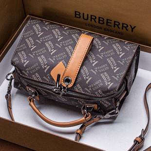 真皮通勤枕头包女式2025新款名牌手提包包时尚百搭单肩斜挎包