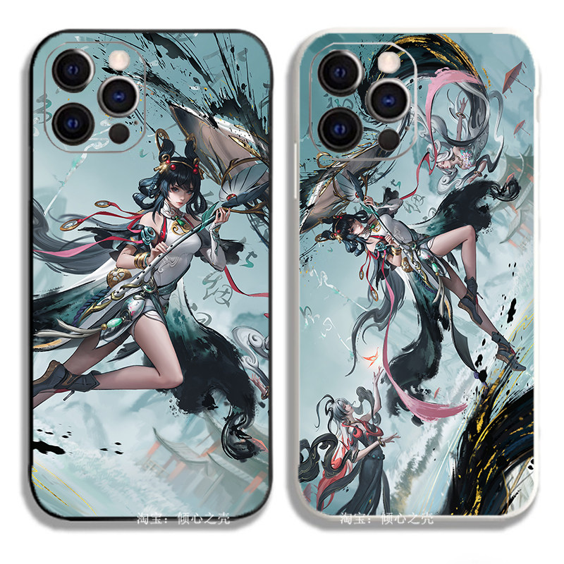 王者荣耀 公孙离离恨烟11手机壳适用iPhone15promax苹果12/13mini小米14PLUS/678XR游戏se3华为OPPO小米vivo