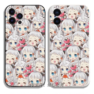 动漫周边13手机壳12适用于iPhone16promax苹果14小米15华为mate70荣耀OPPO一加ACE5魅族VIVO三星 禁漫娘二次元