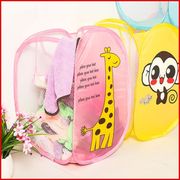 hộp nhựa vuông nhỏ Thương hiệu Sáng tạo Cuộc sống Gia đình Hàng hóa Cửa hàng Cửa hàng Hoạt hình Gấp Giỏ Giặt Quần áo bẩn Quần áo Lưu trữ Giỏ - Trang chủ hộp nhựa vuông có nắp