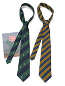 MIMI复古手打长款 领带女休闲肌理条纹美式 船锚墨绿藏青学生学院风