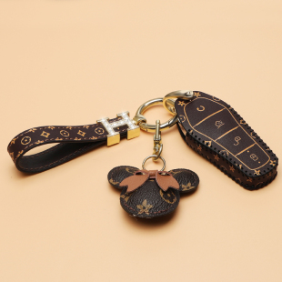 壳男 ev扣e2包e6改装 适用于比亚迪秦PLUS钥匙套E3女士2021款 秦dmi