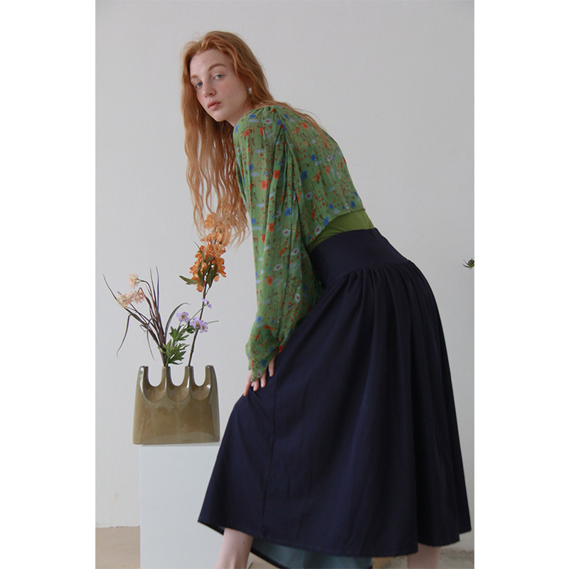 莫里公园夏季新品天丝牛仔半身裙小众超大裙摆修身显瘦高腰长裙|msdalam kategori Butik wanita / wanita, skirt - dari Buy2taobao.com untuk memberikan perkhidmatan ejen Taobao profesional membeli