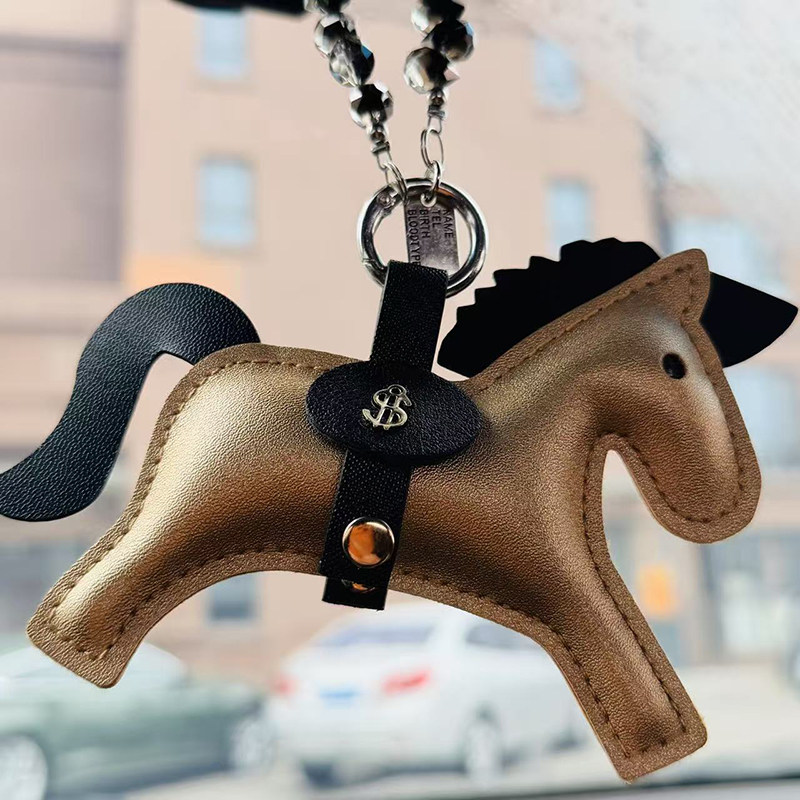 2026马年马上有钱新年小马汽车挂件车载后视镜装饰车挂饰新年礼物,汽车用品/电子/清洗/改装,车挂,淘宝优惠券,粉丝福利购,淘宝优惠卷