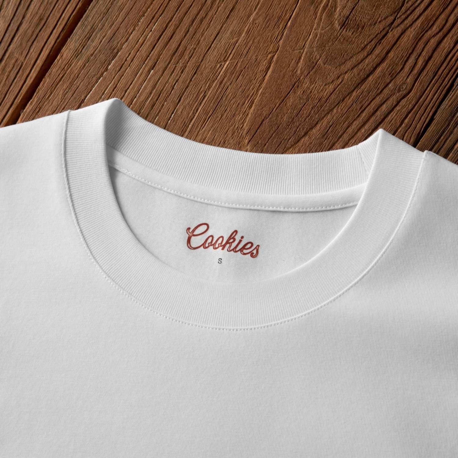 Cookies 245g凉感索罗娜短宽松Boxy美式小领口防晒速干短袖男T恤