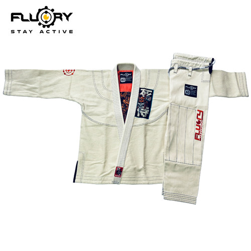 FLUORY火垒巴西柔术服BJJ GI柔道服专业儿童成人柔术道服男女套装