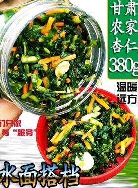 甘肃甘肃定西正宗韭菜杏仁咸菜