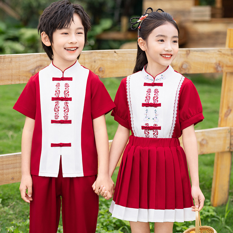 幼儿园园服小学生夏季休闲校服