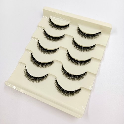 极短款5-6mm超短006假睫毛自然超短款浓密ap硬梗bjd妆面可选自粘