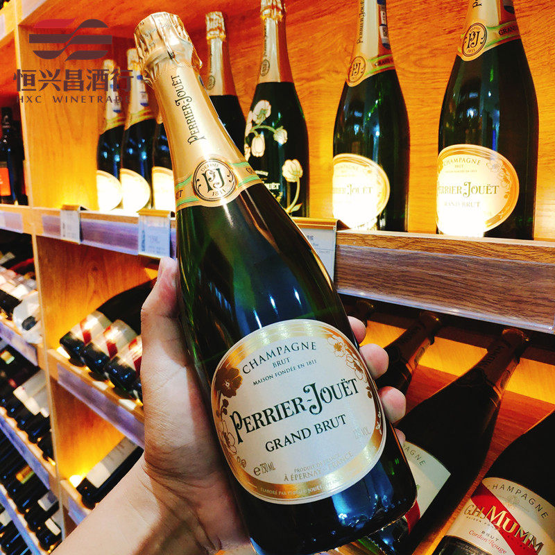 香槟 巴黎之花香槟 750ml 法国原装进口干型香槟葡萄酒香槟酒
