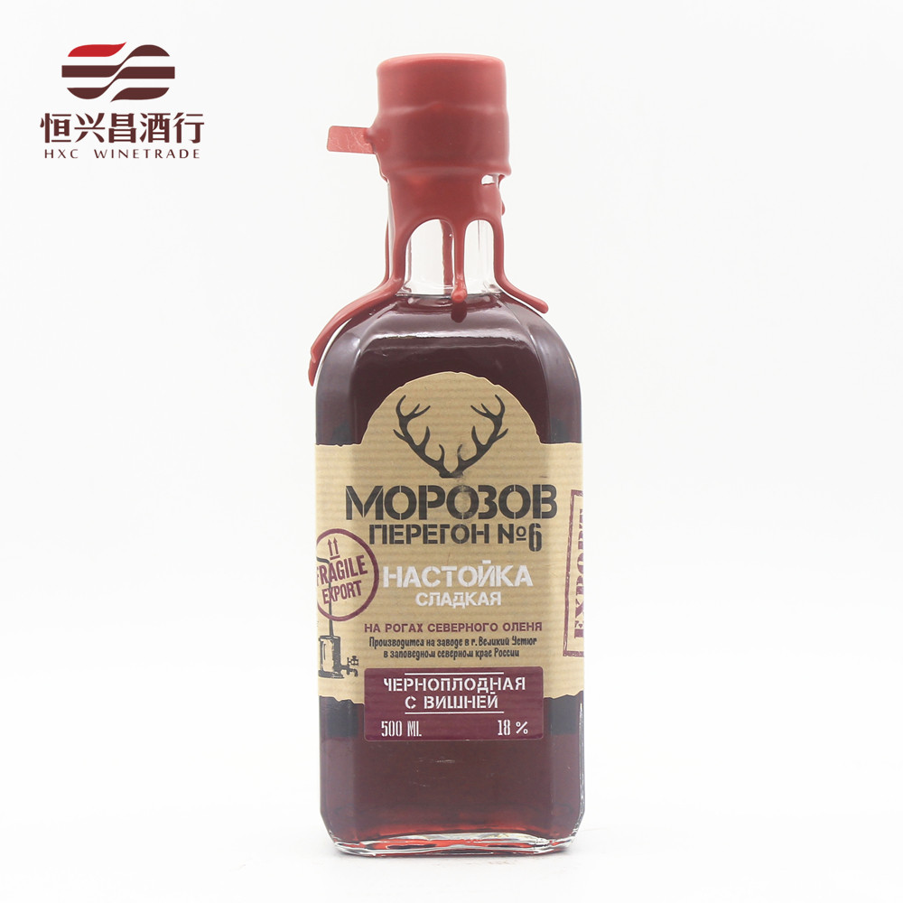 莫洛佐夫升华6号 500ml 莫罗6号 俄罗斯进口利口酒18度低度洋酒