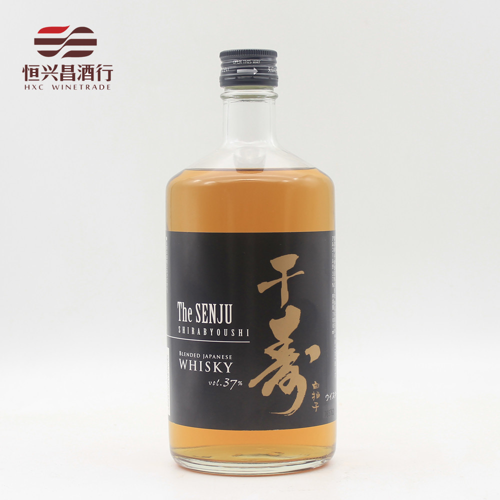 日威 the senju 千寿 自拍子威士忌 37度 日本进口洋酒烈酒