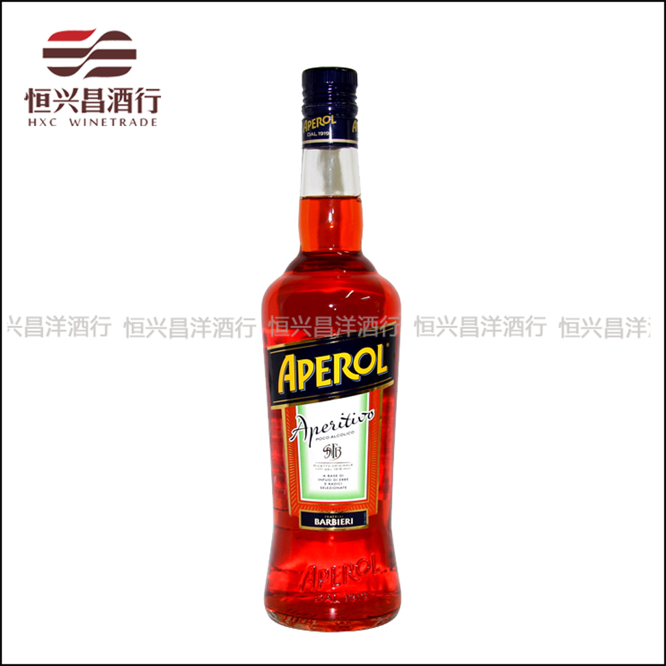 洋酒意大利原装正品阿佩罗配制酒开胃酒Aperol Aperitivo 700ml