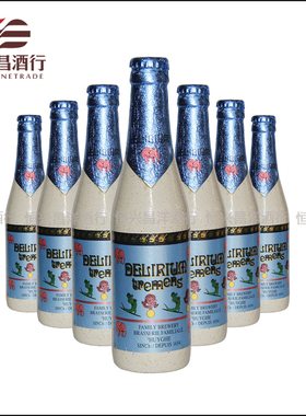 粉象啤酒 浅粉象 330ml*24瓶 比利时进口啤酒Delirium Tremens