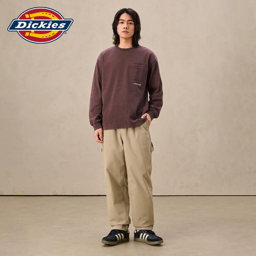 Dickies帝酷适26春秋SOLOTEX舒柔特面料橡筋腰头休闲伐木裤男女